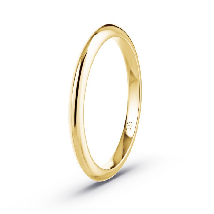 Memoire-Ring Gelbgold 333 -  Diamanten - Modell N°4121